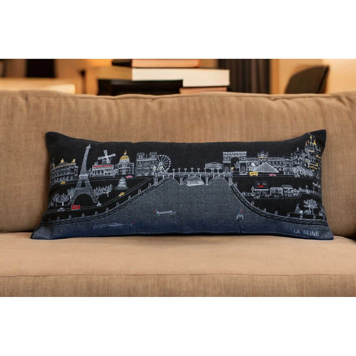 Hometown Pride Wool Lumbar Throw Pillow 14\