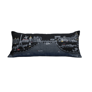 Hometown Pride Wool Lumbar Throw Pillow 14\
