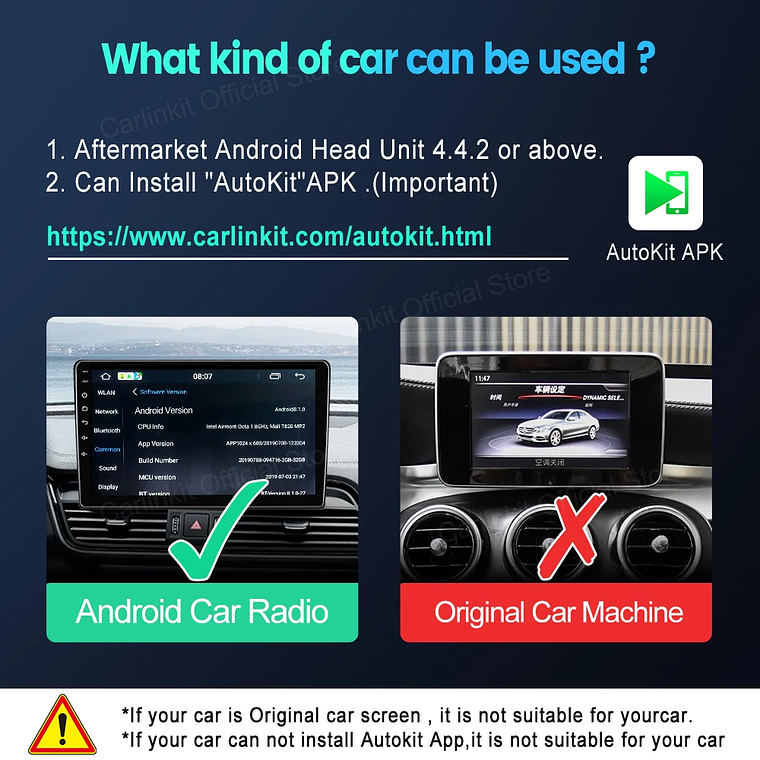 Gran oferta CarlinKit USB inalámbrico y con cable CarPlay Dongle Android Auto AI Box Mirrorlink reproductor Multimedia para coche Bluetooth conexión automática 17
