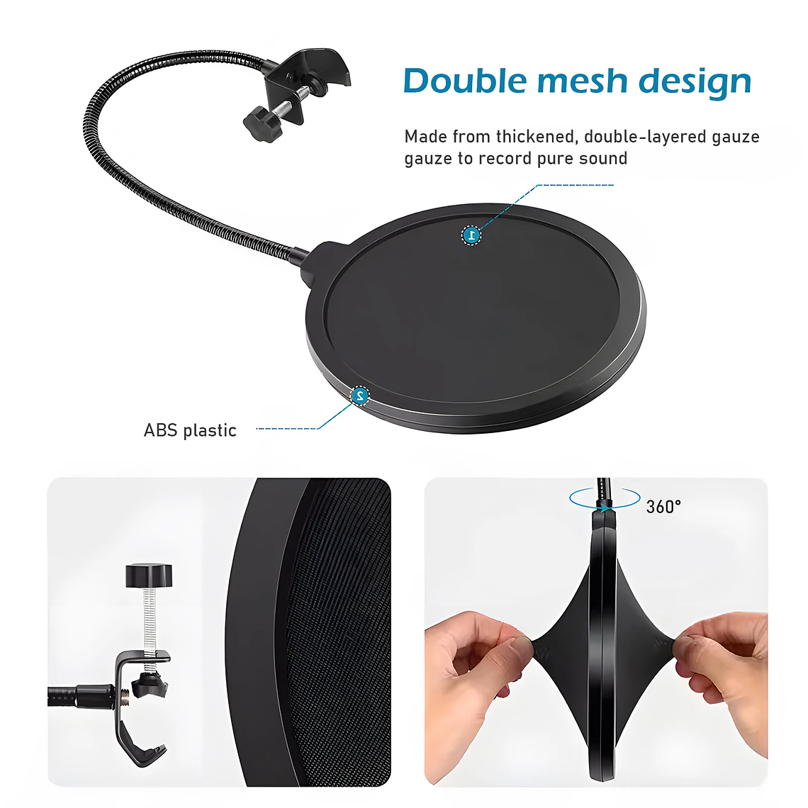 Micrófono articulado de brazo Bm800 para PC Brasil electrónica de consumo brazo ARM ARM ARM micrófono articulado 14