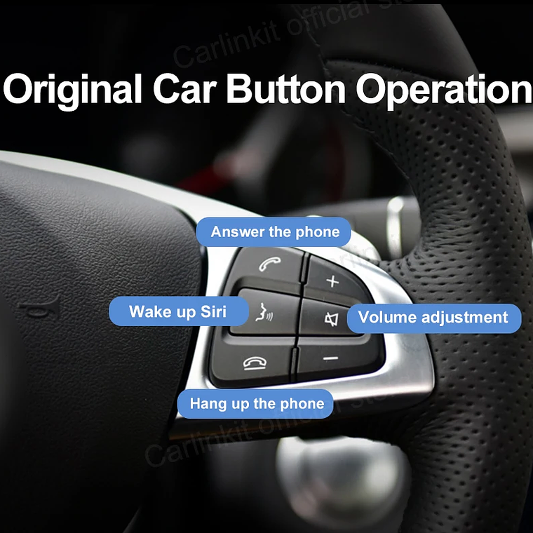 Gran oferta CarlinKit USB inalámbrico y con cable CarPlay Dongle Android Auto AI Box Mirrorlink reproductor Multimedia para coche Bluetooth conexión automática 26