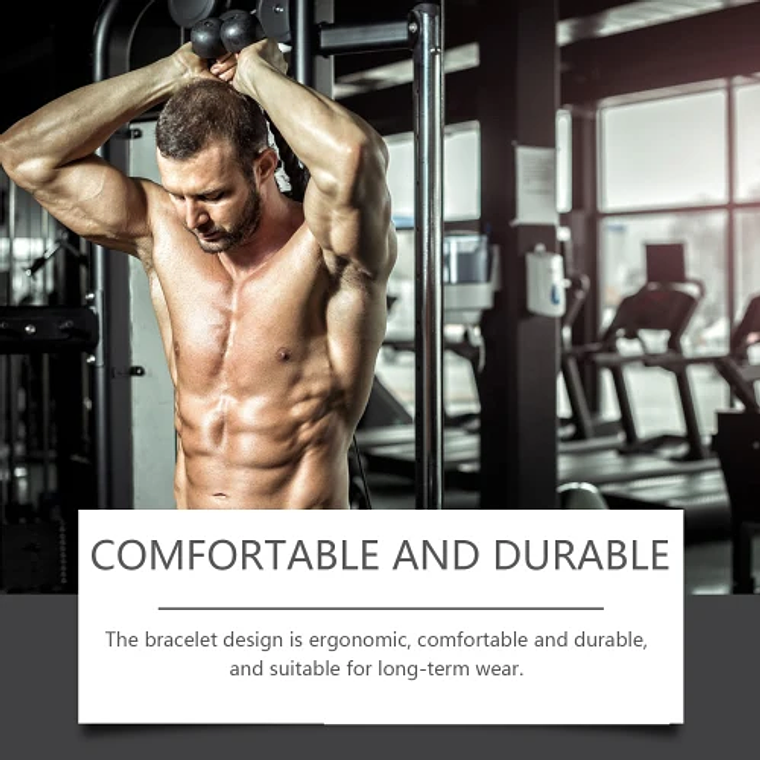 Houkea Men's  Portable Band Care Daily Body Exercise Bracelet 3