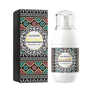 Jaysuing Moisturizing Scalp Hair Treatment Spray Rice Water Formula for Smoothing and Strengthening Hair