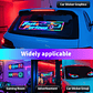 Hot Cross-Border Sale Full-Color for Bluetooth APP Smart Truck Rear Window Display LED Eyes Soft Presentation Equipment - thumbnail 11