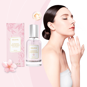 EELHOE Elegant Cherry Blossom Body Hair Eau De Parfum Spray Rose Scented Bottle for Dating Atmosphere Natural Niche FCJ