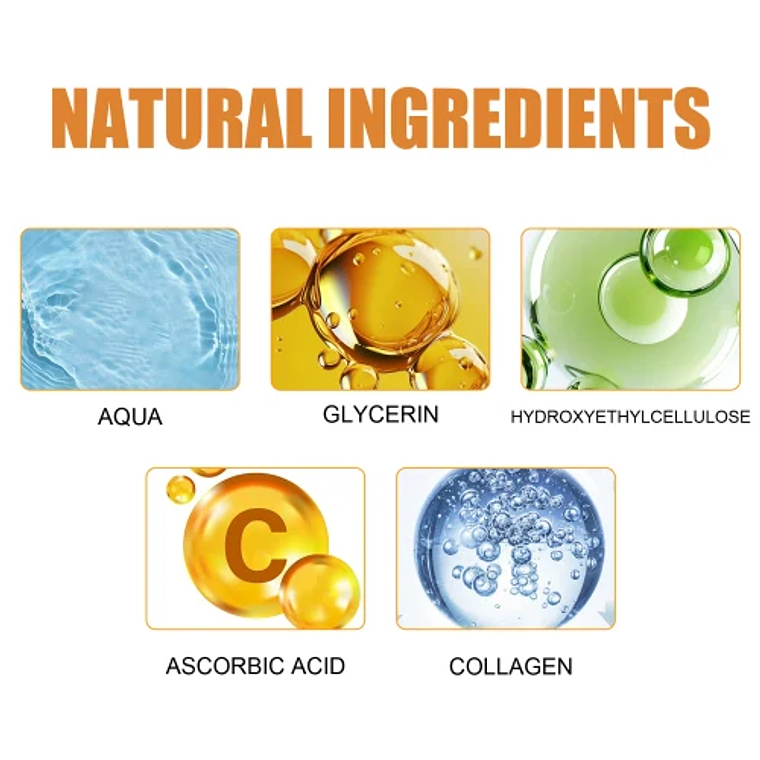 Eelhoe Vitamin C Collagen  Moisturizing Smooth Day And Night Hydrating Facial Essence 4