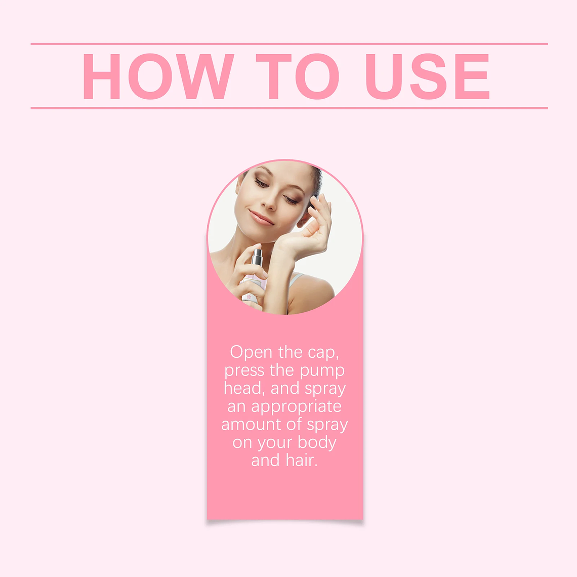 EELHOE Elegant Cherry Blossom Body Hair Eau De Parfum Spray Rose Scented Bottle for Dating Atmosphere Natural Niche FCJ 5