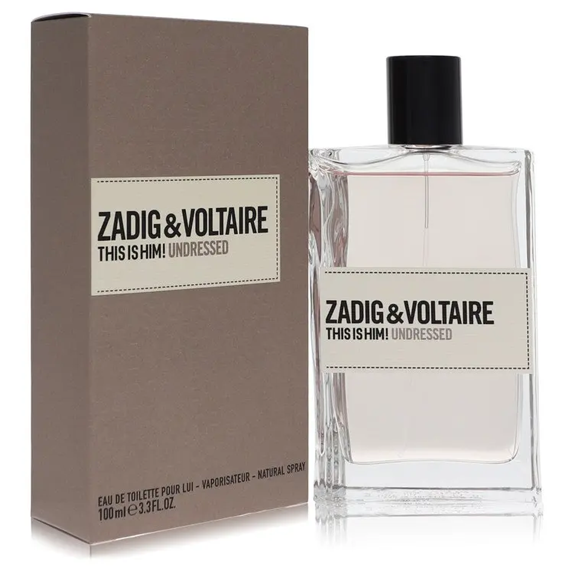 UD2 Zadig & Voltaire Men's Eau De Toilette Spray 3.3 oz This Is Him Undressed by 1