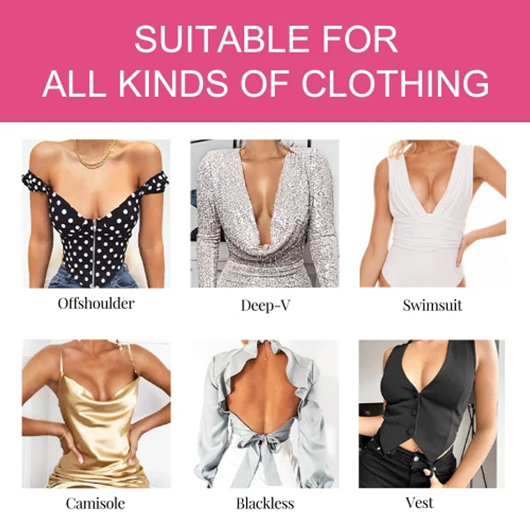 West Month Boob Tape  Non-Trace Anti-Sagging External Expansion Chest Stretch Tape 2