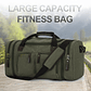 Bolsa de entrenamiento de alta capacidad para hombre, bolso deportivo de Fitness, impermeable, expandible, ideal para ir al gimnasio, viajar durante la noche, fin de semana - thumbnail 1