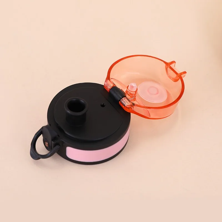 Botella de agua deportiva de gran capacidad, vaso de plástico colorido a prueba de fugas, para viaje al aire libre, gimnasio y Fitness, 500/650/1000ML 9