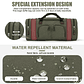 Bolsa de entrenamiento de alta capacidad para hombre, bolso deportivo de Fitness, impermeable, expandible, ideal para ir al gimnasio, viajar durante la noche, fin de semana - thumbnail 5