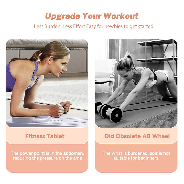 Tabla de ejercicios multifuncional, tabla Abdominal, placa de realce, tabla de Pilates, tabla Ab, reformador, equipo de entrenamiento central de Fitness 9