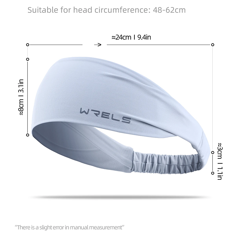 Diadema para ciclismo, diadema elástica antideslizante para Fitness, banda para el sudor que absorbe la humedad, gorros elásticos para entrenamiento atlético para hombres y mujeres 5