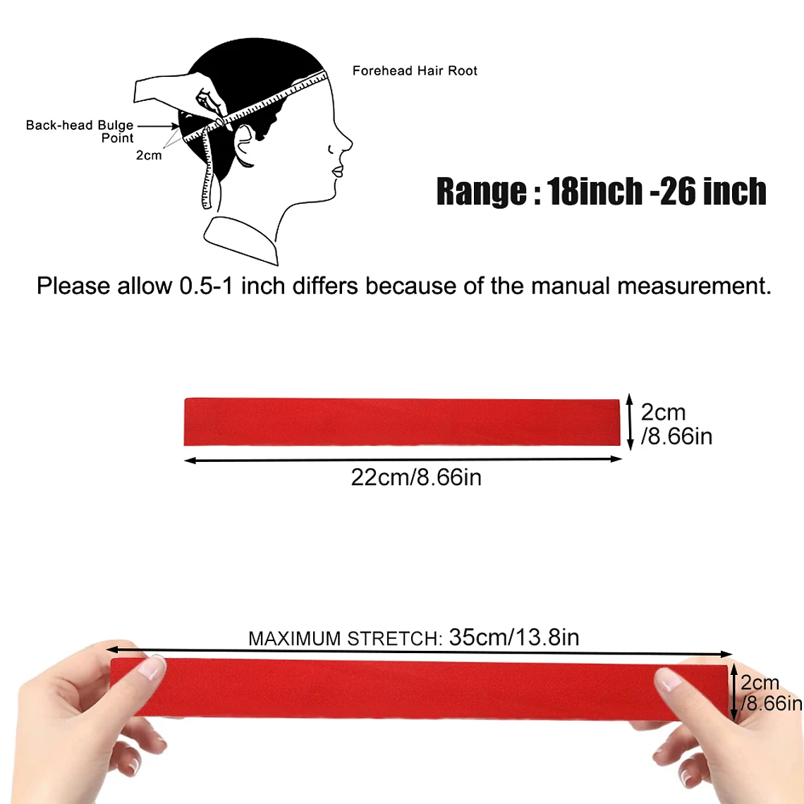 BraceTop-Diadema deportiva de 20 colores, bandas para el cabello para Yoga, banda elástica antideslizante para correr y Fitness, accesorios para el cabello de fútbol para mujeres y hombres 5