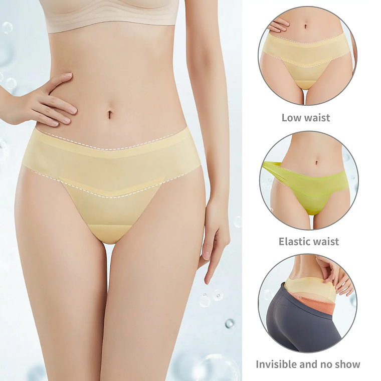 Tanga correctora con cubierta de punta de camello para mujer, ropa interior sin costuras, ropa interior sin costuras para fitness, leggings, Yoga 3