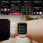Reloj inteligente LIGE para hombres y mujeres, reloj inteligente deportivo de lujo con pantalla completamente táctil, resistente al agua, para Xiaomi, Huawei, Android, iOS, iPhone - Miniatura 2