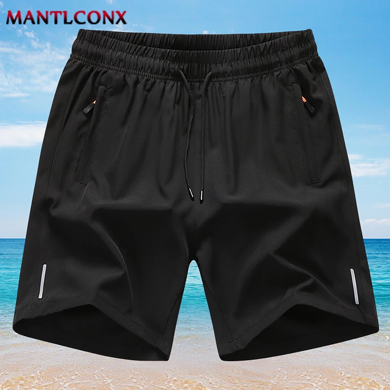 Los más nuevos pantalones cortos de verano para hombre, pantalones cortos deportivos para gimnasio, correr, Fitness, entrenamiento, pantalones cortos transpirables de secado rápido con cordón para  10