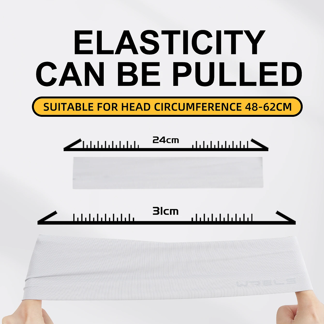 Diadema para ciclismo, diadema elástica antideslizante para Fitness, banda para el sudor que absorbe la humedad, gorros elásticos para entrenamiento atlético para hombres y mujeres 14