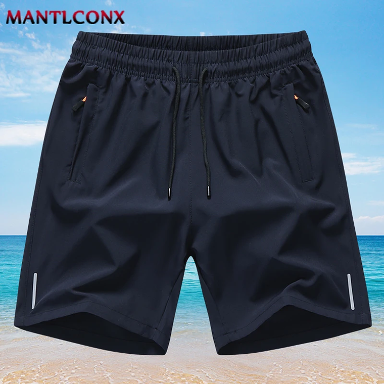 Los más nuevos pantalones cortos de verano para hombre, pantalones cortos deportivos para gimnasio, correr, Fitness, entrenamiento, pantalones cortos transpirables de secado rápido con cordón para  12