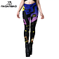 Nadanbao-mallas deportivas de Halloween para mujer, Leggings con estampado 3D Digital de Calavera, pantalones elásticos sexys, ajustados de cintura alta, novedad - Miniatura 6