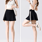 BIVIGAOS verano doble raya deporte tenis faldas cortas mujeres falso dos piezas estiramiento correr Fitness Golf A-line Yoga Mini falda - thumbnail 5