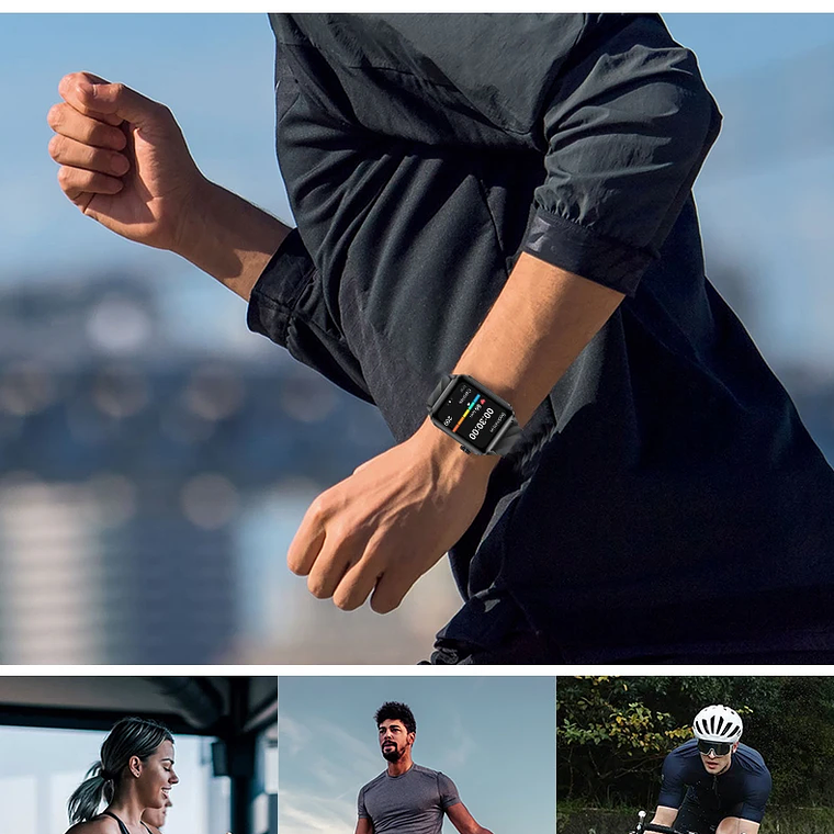 Reloj inteligente LIGE para hombres y mujeres, reloj inteligente deportivo de lujo con pantalla completamente táctil, resistente al agua, para Xiaomi, Huawei, Android, iOS, iPhone 24