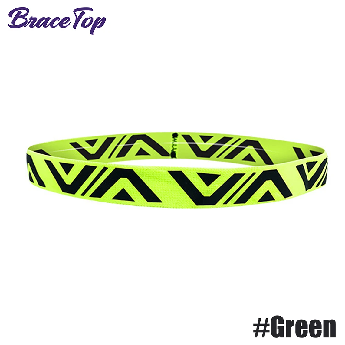 BraceTop-Diadema deportiva de 20 colores, bandas para el cabello para Yoga, banda elástica antideslizante para correr y Fitness, accesorios para el cabello de fútbol para mujeres y hombres 7