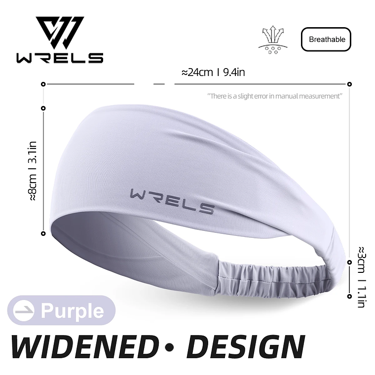 Diadema para ciclismo, diadema elástica antideslizante para Fitness, banda para el sudor que absorbe la humedad, gorros elásticos para entrenamiento atlético para hombres y mujeres 7