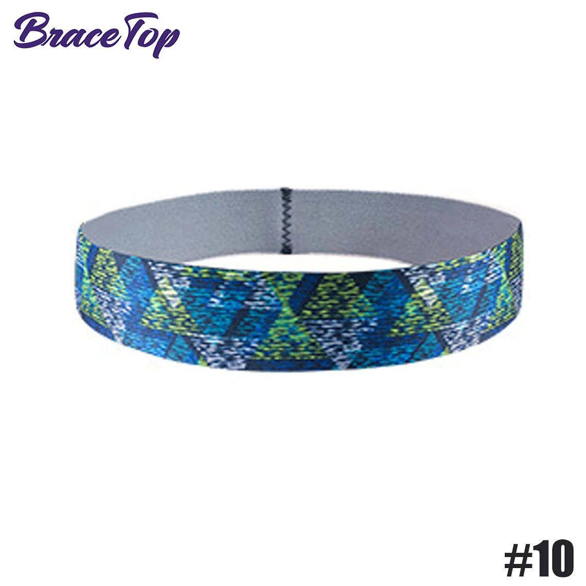 BraceTop-Diadema deportiva de 20 colores, bandas para el cabello para Yoga, banda elástica antideslizante para correr y Fitness, accesorios para el cabello de fútbol para mujeres y hombres 13