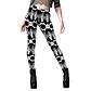 Nadanbao-mallas deportivas de Halloween para mujer, Leggings con estampado 3D Digital de Calavera, pantalones elásticos sexys, ajustados de cintura alta, novedad - thumbnail 12