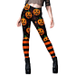 Nadanbao-mallas deportivas de Halloween para mujer, Leggings con estampado 3D Digital de Calavera, pantalones elásticos sexys, ajustados de cintura alta, novedad - thumbnail 13