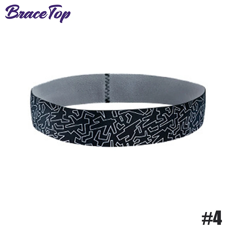 BraceTop-Diadema deportiva de 20 colores, bandas para el cabello para Yoga, banda elástica antideslizante para correr y Fitness, accesorios para el cabello de fútbol para mujeres y hombres 15