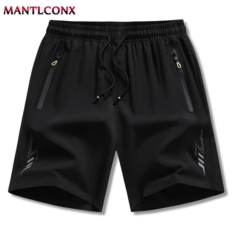 Los más nuevos pantalones cortos de verano para hombre, pantalones cortos deportivos para gimnasio, correr, Fitness, entrenamiento, pantalones cortos transpirables de secado rápido con cordón para  7