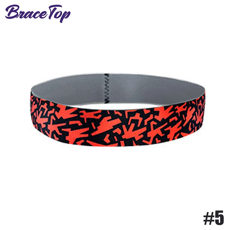 BraceTop-Diadema deportiva de 20 colores, bandas para el cabello para Yoga, banda elástica antideslizante para correr y Fitness, accesorios para el cabello de fútbol para mujeres y hombres 16