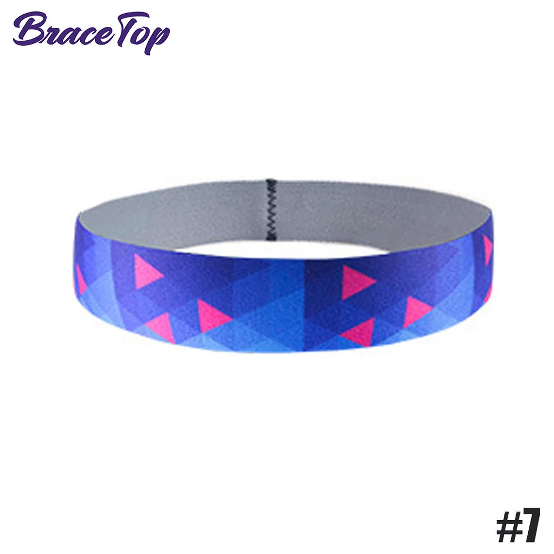 BraceTop-Diadema deportiva de 20 colores, bandas para el cabello para Yoga, banda elástica antideslizante para correr y Fitness, accesorios para el cabello de fútbol para mujeres y hombres 18