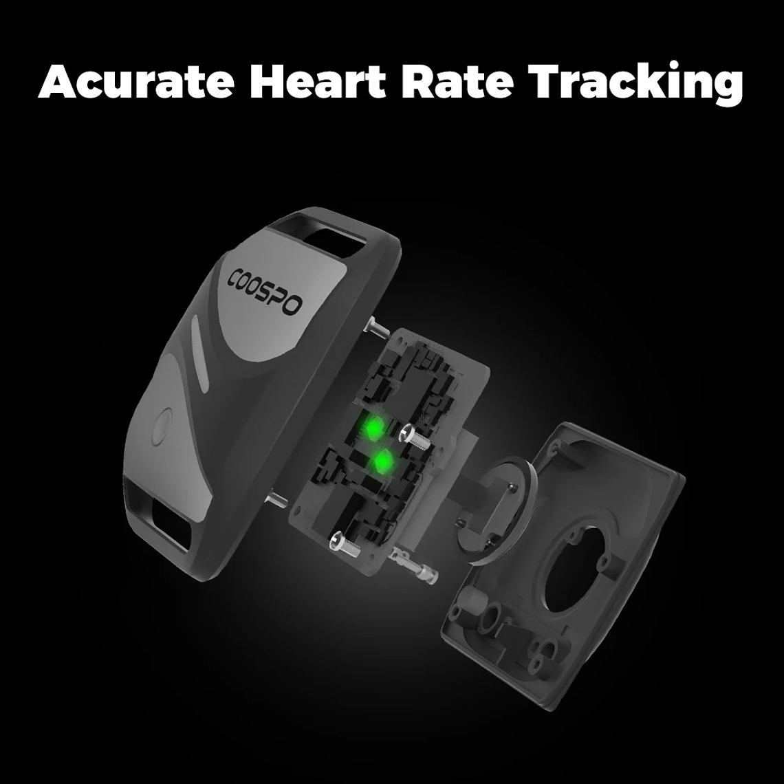 COOSPO-Monitor de ritmo cardíaco HW807 HRV, brazalete óptico para exteriores, Sensor de Fitness, Bluetooth 5,0, ANT +, IP67, correr, ciclismo, Wahoo 10