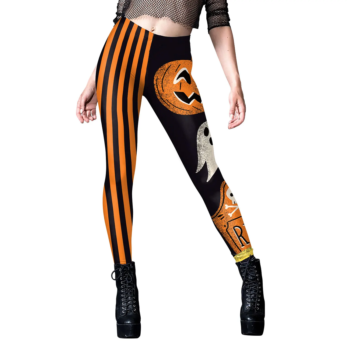 Nadanbao-mallas deportivas de Halloween para mujer, Leggings con estampado 3D Digital de Calavera, pantalones elásticos sexys, ajustados de cintura alta, novedad 19
