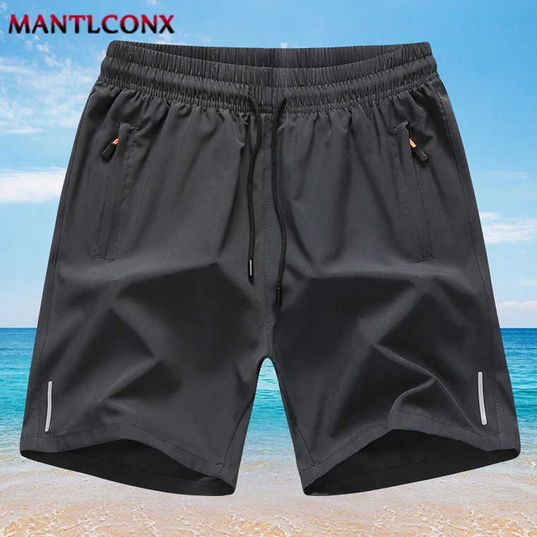 Los más nuevos pantalones cortos de verano para hombre, pantalones cortos deportivos para gimnasio, correr, Fitness, entrenamiento, pantalones cortos transpirables de secado rápido con cordón para  11