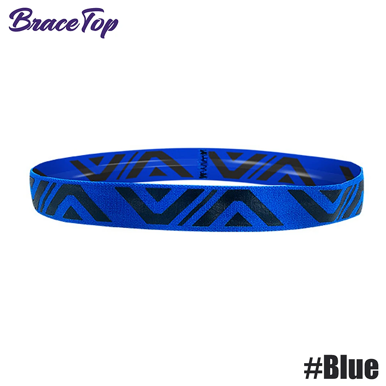 BraceTop-Diadema deportiva de 20 colores, bandas para el cabello para Yoga, banda elástica antideslizante para correr y Fitness, accesorios para el cabello de fútbol para mujeres y hombres 22