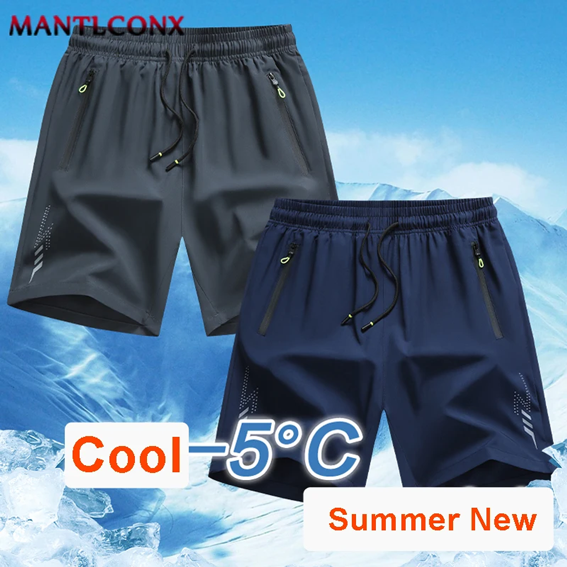 Los más nuevos pantalones cortos de verano para hombre, pantalones cortos deportivos para gimnasio, correr, Fitness, entrenamiento, pantalones cortos transpirables de secado rápido con cordón para  16
