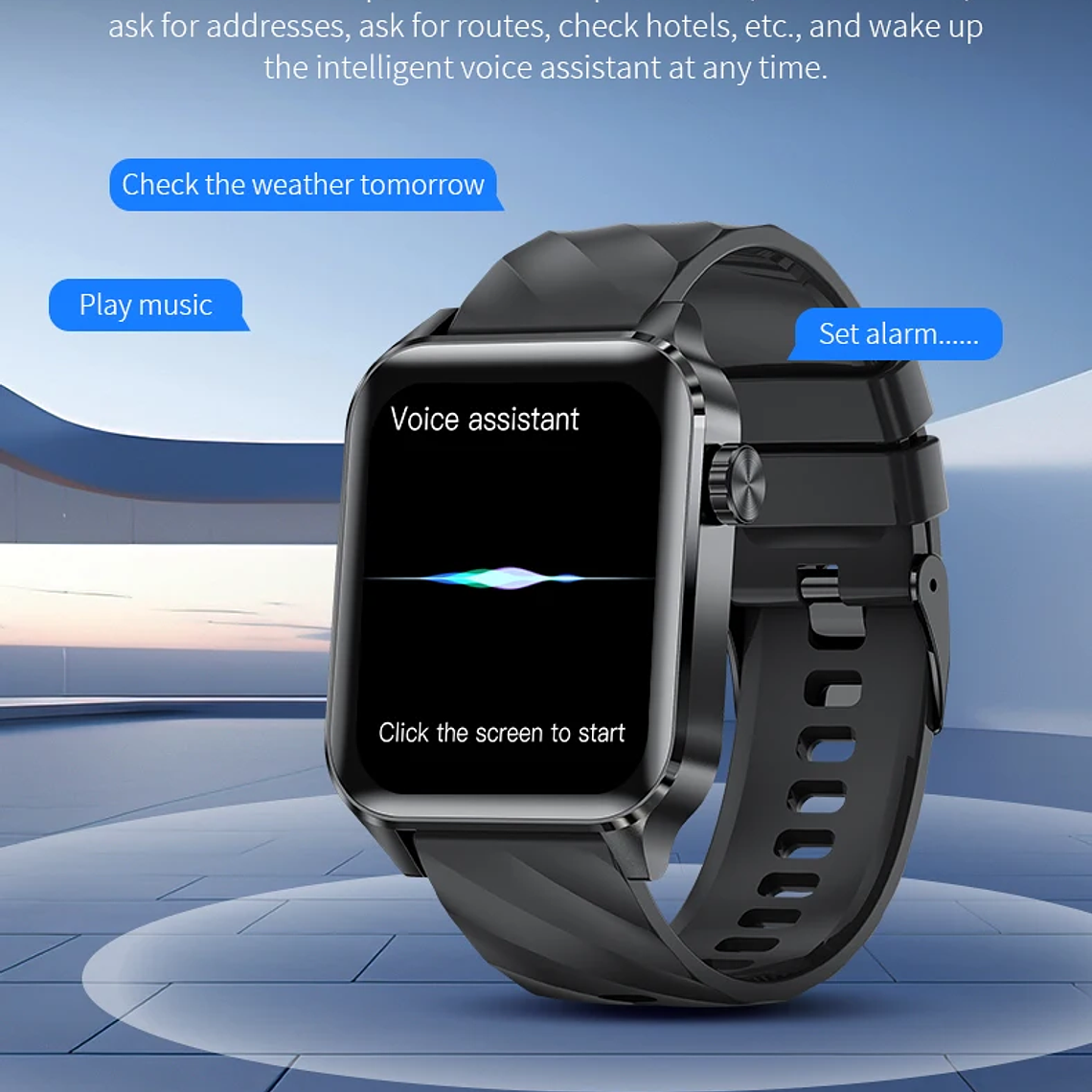 Reloj inteligente LIGE para hombres y mujeres, reloj inteligente deportivo de lujo con pantalla completamente táctil, resistente al agua, para Xiaomi, Huawei, Android, iOS, iPhone 19