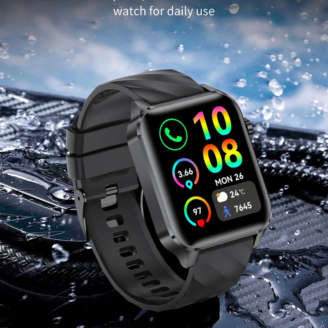 Reloj inteligente LIGE para hombres y mujeres, reloj inteligente deportivo de lujo con pantalla completamente táctil, resistente al agua, para Xiaomi, Huawei, Android, iOS, iPhone 25