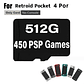 Tarjeta TF para Retroid Pocket 4 Pro, tarjeta SD para juegos retro portátiles, preinstalada con 70000 JUEGOS, 450 JUEGOS de PSP, 480 JUEGOS de PS2, memoria de 512 GB. - thumbnail 2