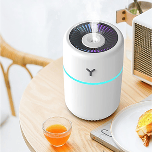 Mini Umidificador Purificador De Ar, Aromatizador, Ambiente Difusor, Climatizador, Led Colorido, Lk903