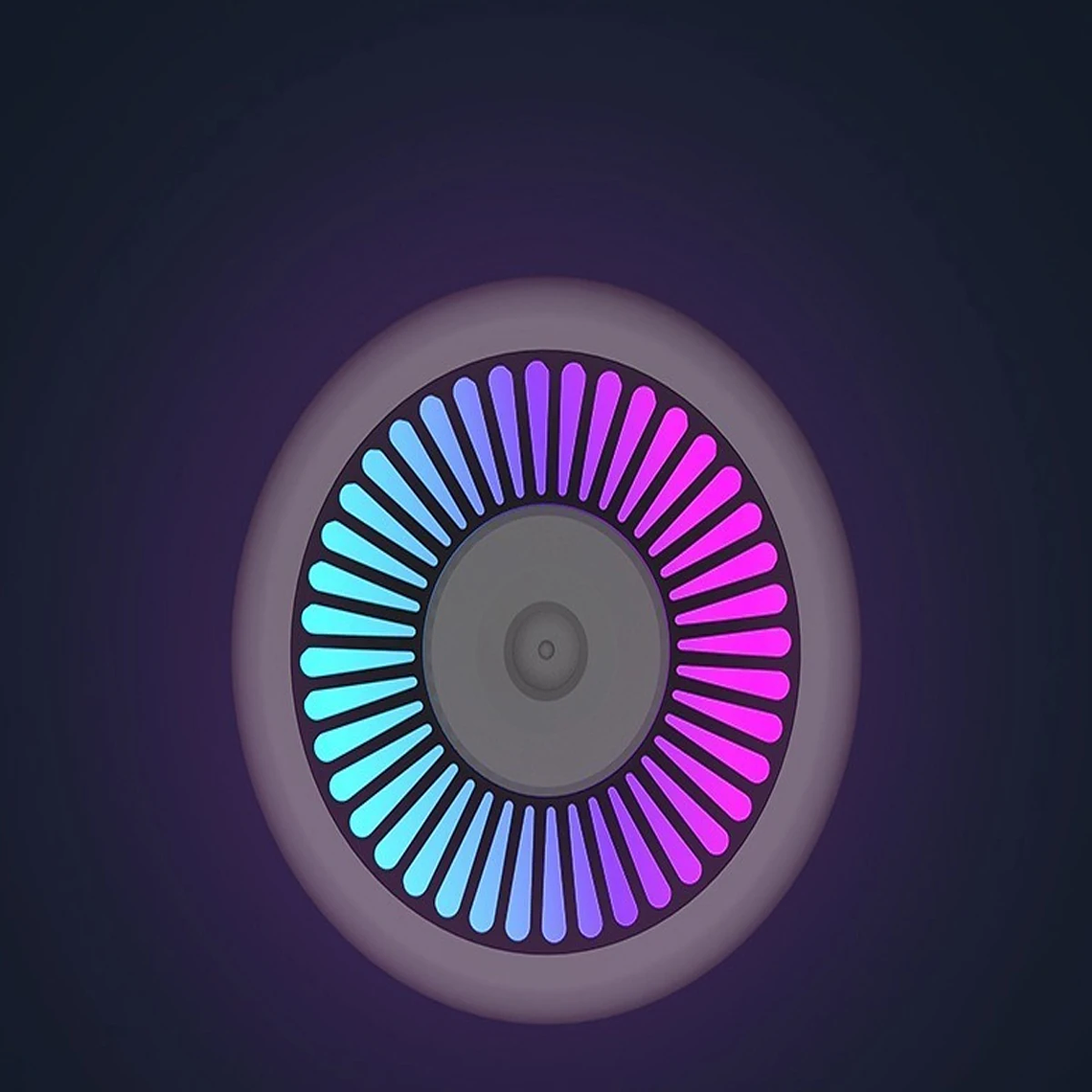 Mini Umidificador Purificador De Ar, Aromatizador, Ambiente Difusor, Climatizador, Led Colorido, Lk903 4