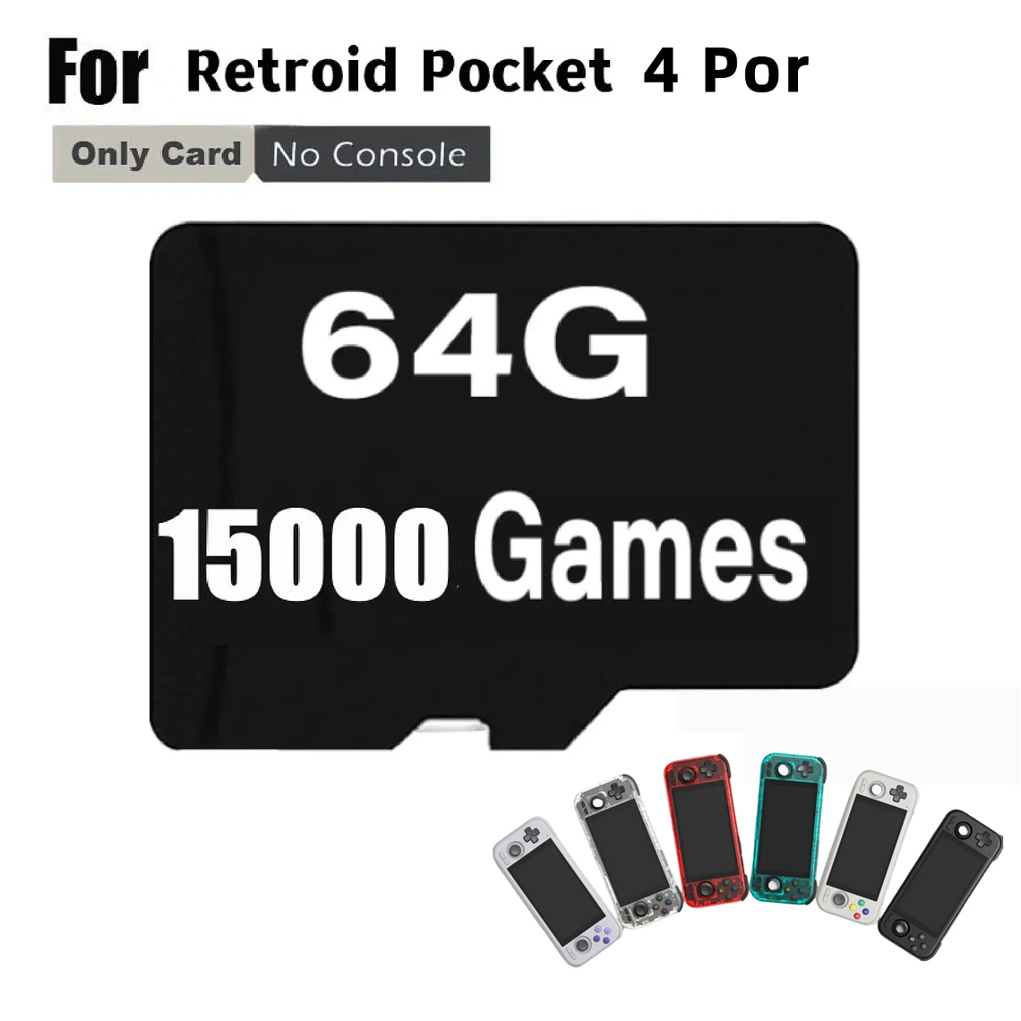 Tarjeta TF para Retroid Pocket 4 Pro, tarjeta SD para juegos retro portátiles, preinstalada con 70000 JUEGOS, 450 JUEGOS de PSP, 480 JUEGOS de PS2, memoria de 512 GB. 6