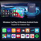 Carlinkit 4,0 CarPlay inalámbrico Android Auto cableado a adaptador inalámbrico para Vw Skoda Toyota Peugeot Kia Mazda IPhone teléfono Android - thumbnail 2