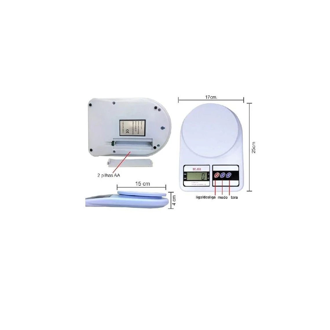 Balanca De zinc Digital, Alta precisión, 10kg 4