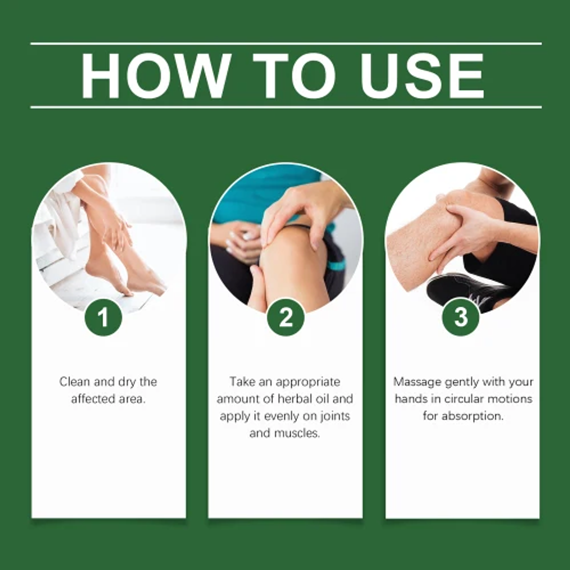 West Month Herbal Compost  Moisturizing Massage Daily Joint Care Essential Oil 5